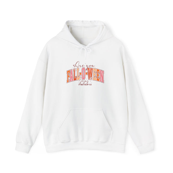 Fall-O-Ween Hoodie Sweatshirt - Matthew 4:19 Retro Style Design