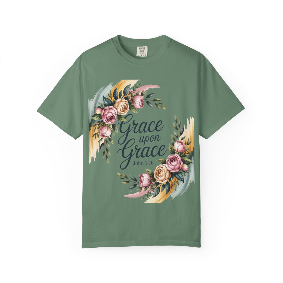 Grace Upon Grace Unisex T-shirt - John 1:16 Christian Gift for Women