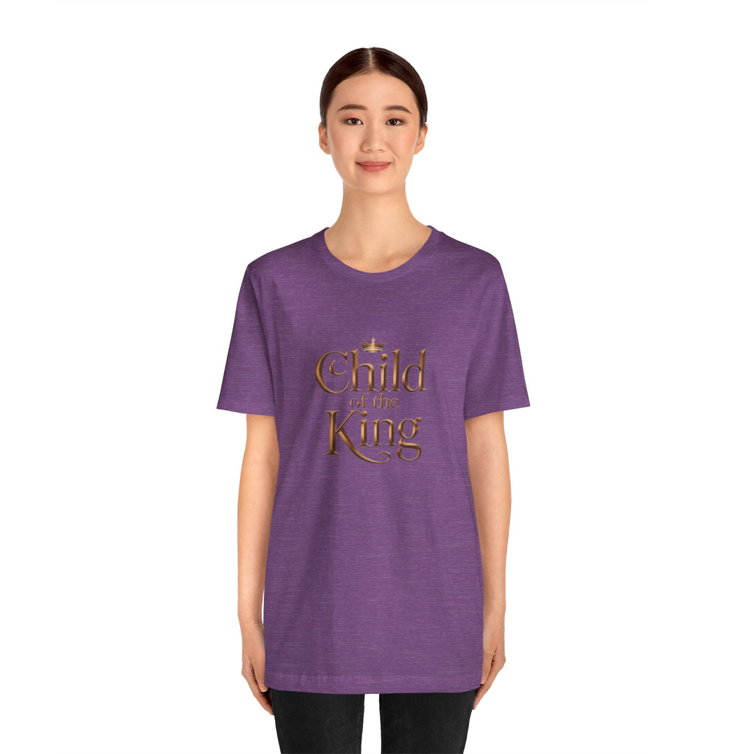 Child of the King – Bold Christian Royal Identity Shirt