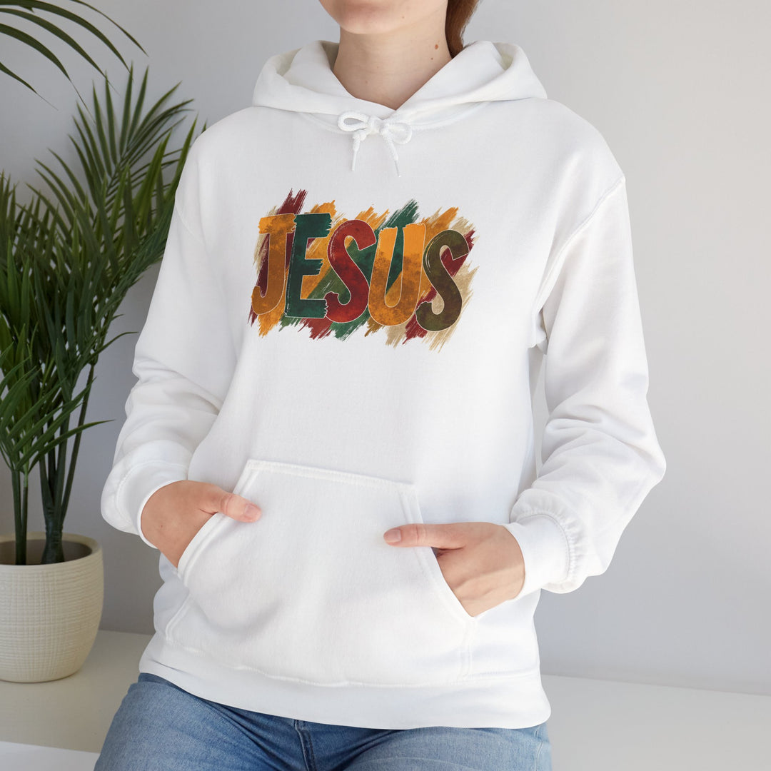 Fall Harvest Jesus Hoodie Sweatshirt - Rustic Autumn Faith Apparel