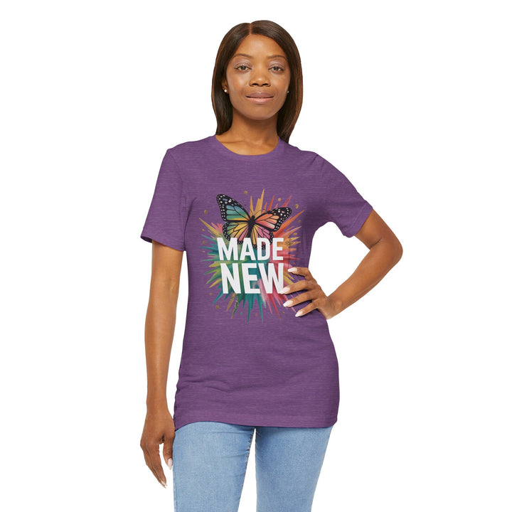 Made New – Christian Butterfly Transformation Shirt (2 Corinthians 5:17)
