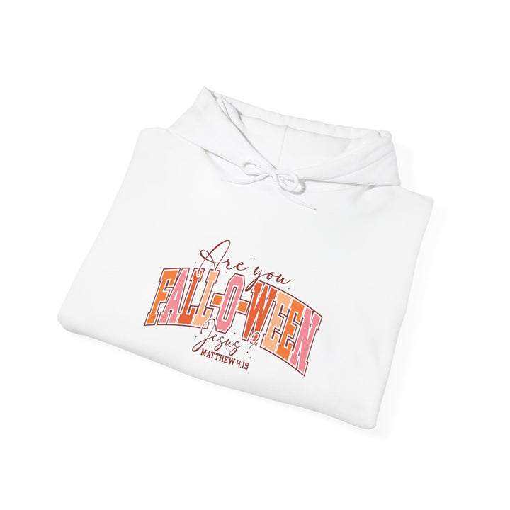 Fall-O-Ween Hoodie Sweatshirt - Matthew 4:19 Retro Style Design
