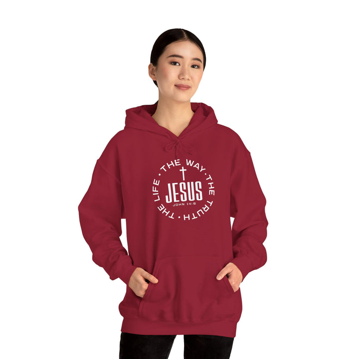 Jesus - The Way, The Truth, and The Life Hoodie