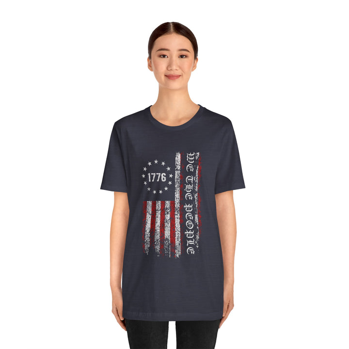 Patriotic Vintage Tee, 4th of July Shirt, Independence Day Gift, Unisex Graphic Tee, American Flag T-Shirt, Casual Wear