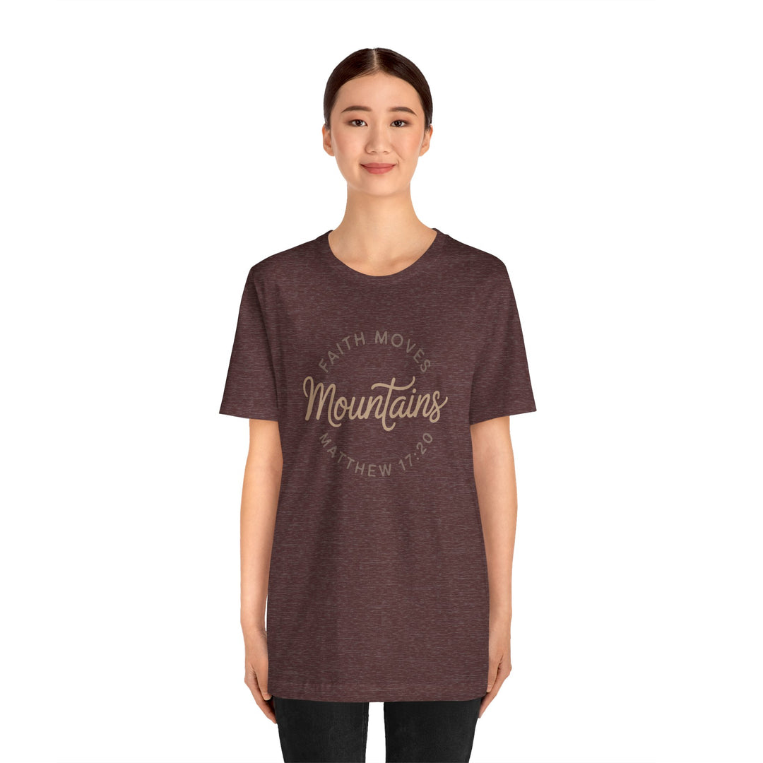 Mountain Adventure Unisex Tee, Nature Lover T-Shirt, Outdoor Graphic Shirt, Hiking Apparel, Great for Travel & Gifts