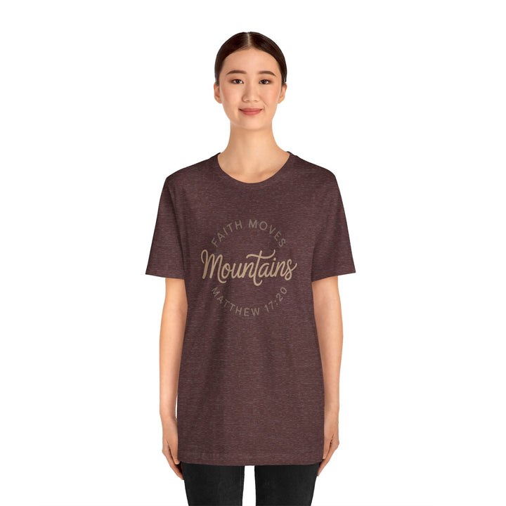 Mountain Adventure Unisex Tee, Nature Lover T-Shirt, Outdoor Graphic Shirt, Hiking Apparel, Great for Travel & Gifts