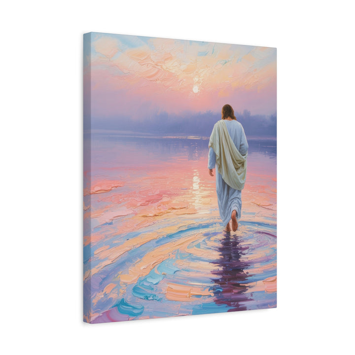 Canvas Art Print - Jesus Walking on Water