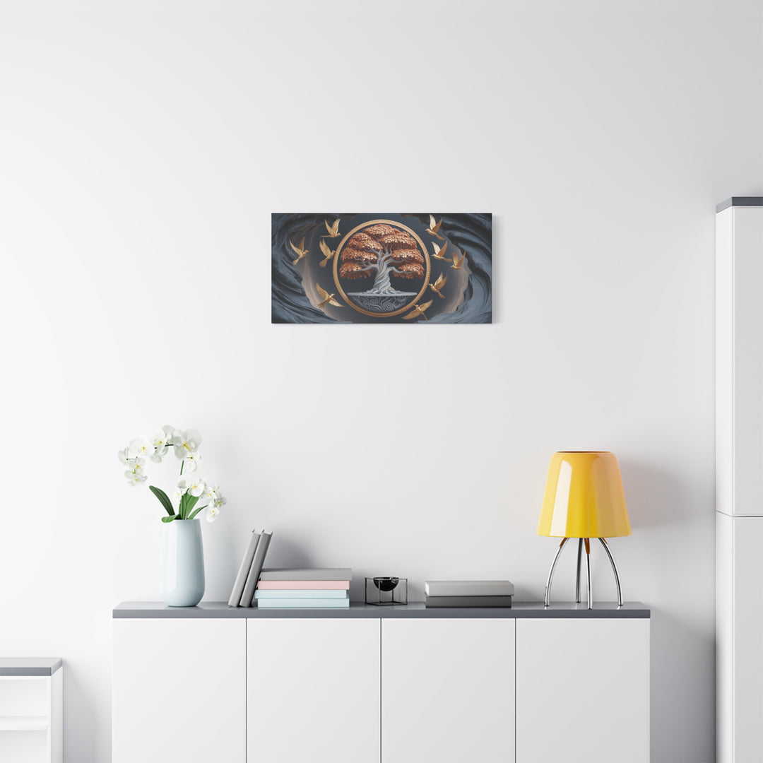 Tree of Life – Eternal Roots, Divine Light | Fine Art Canvas Print