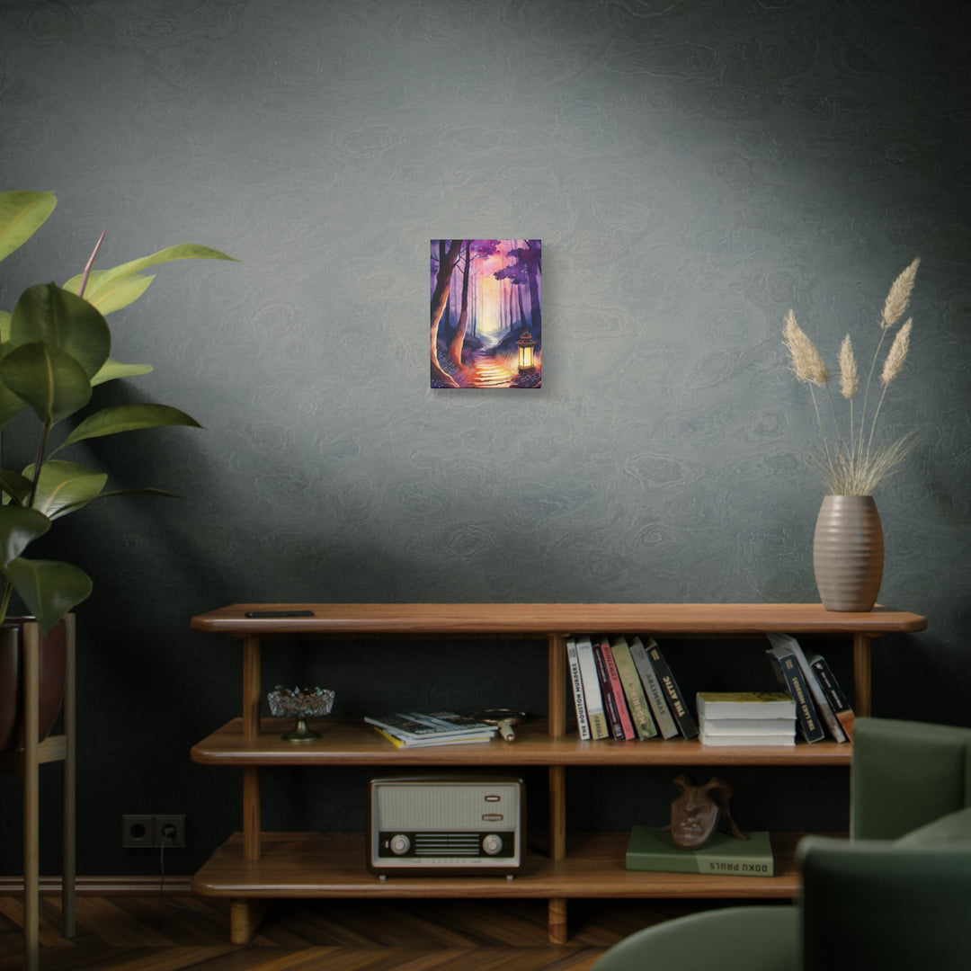 Canvas Print - Path of Light Lantern Twilight Psalm 119 Inspired