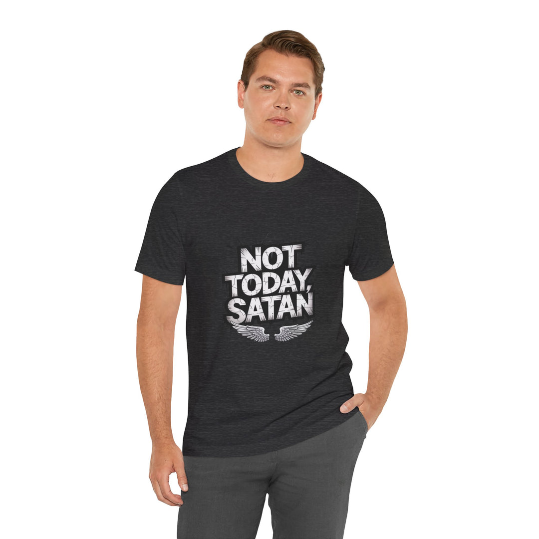 Not Today, Satan – Bold Christian Spiritual Warfare Shirt