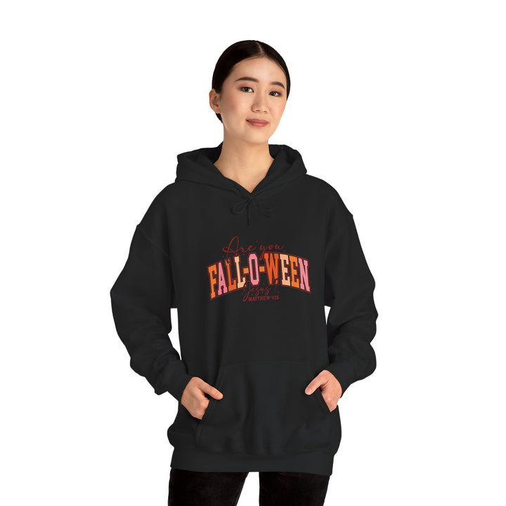 Fall-O-Ween Hoodie Sweatshirt - Matthew 4:19 Retro Style Design