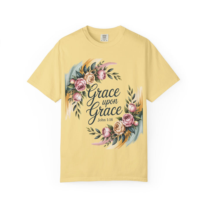 Grace Upon Grace Unisex T-shirt - John 1:16 Christian Gift for Women