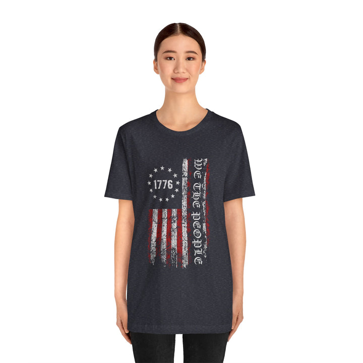 Patriotic Vintage Tee, 4th of July Shirt, Independence Day Gift, Unisex Graphic Tee, American Flag T-Shirt, Casual Wear