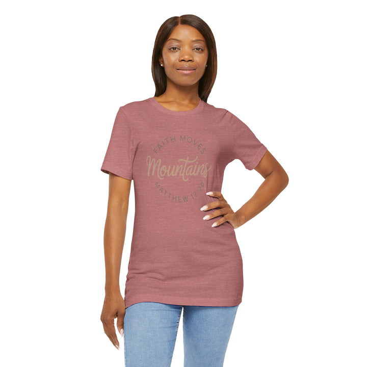 Mountain Adventure Unisex Tee, Nature Lover T-Shirt, Outdoor Graphic Shirt, Hiking Apparel, Great for Travel & Gifts