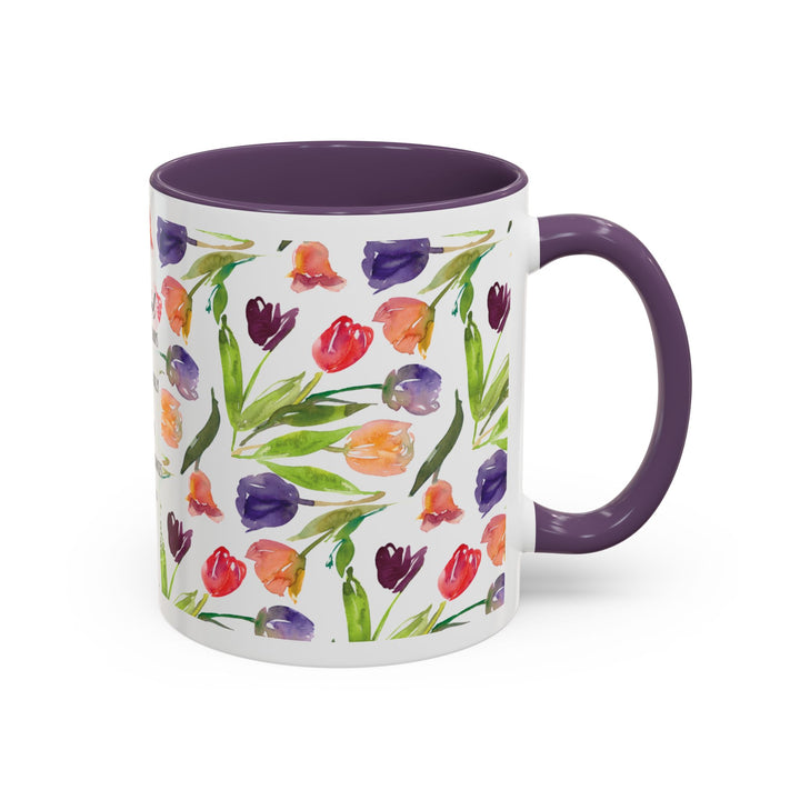 Be Joyful Always – Watercolor Tulip Scripture Mug