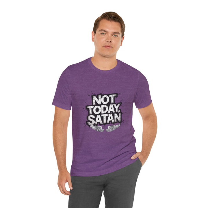 Not Today, Satan – Bold Christian Spiritual Warfare Shirt