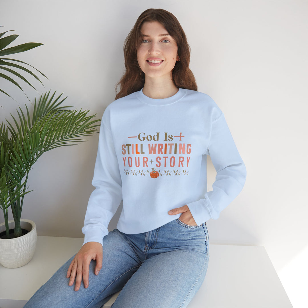 Inspirational God Is Still Writing Your Story Sweatshirt, Cozy Crewneck for Daily Inspiration, Faith Apparel, Perfect Gift for [...]
