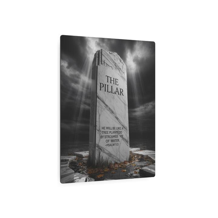"The Pillar" - Spiritual Fatherhood Psalm 1:3 Metal Wall Art