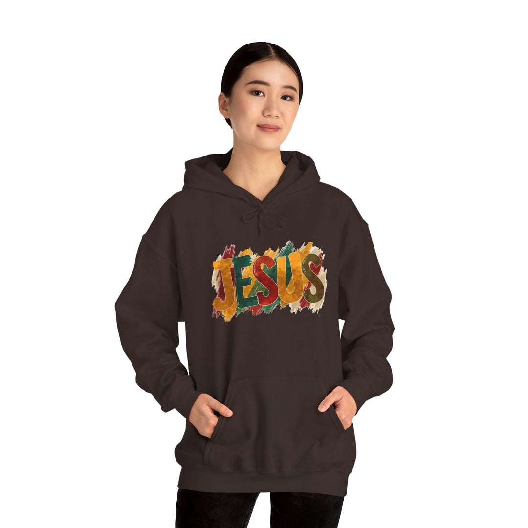 Fall Harvest Jesus Hoodie Sweatshirt - Rustic Autumn Faith Apparel