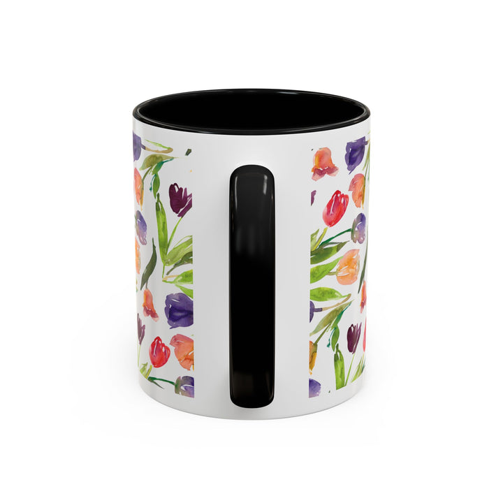 Be Joyful Always – Watercolor Tulip Scripture Mug