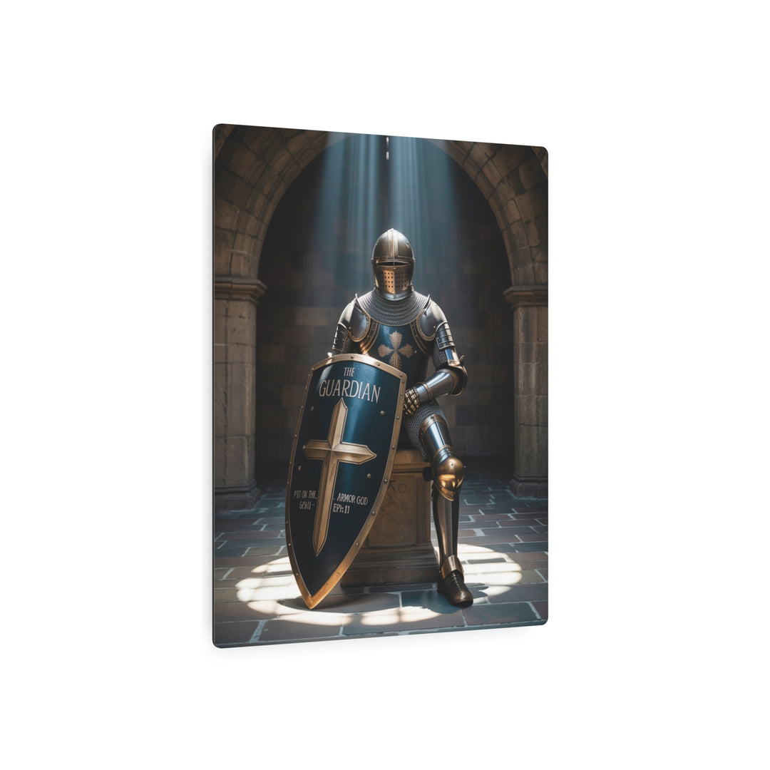 "Full Armor of God" - Guardian Father Warrior Metal Wall Art