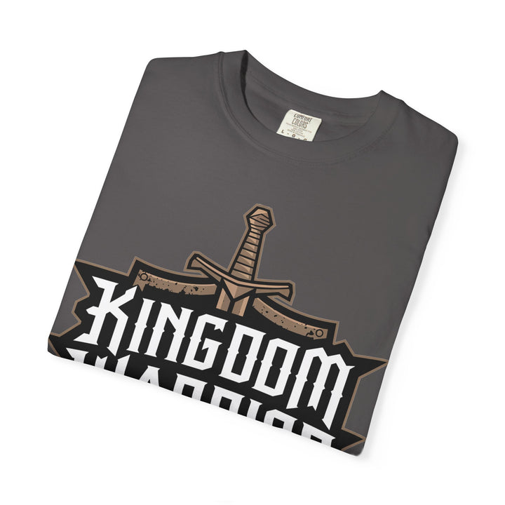 Kingdom Warrior T-Shirt – Christian Shield & Sword Design | Unisex Faith-Based Apparel