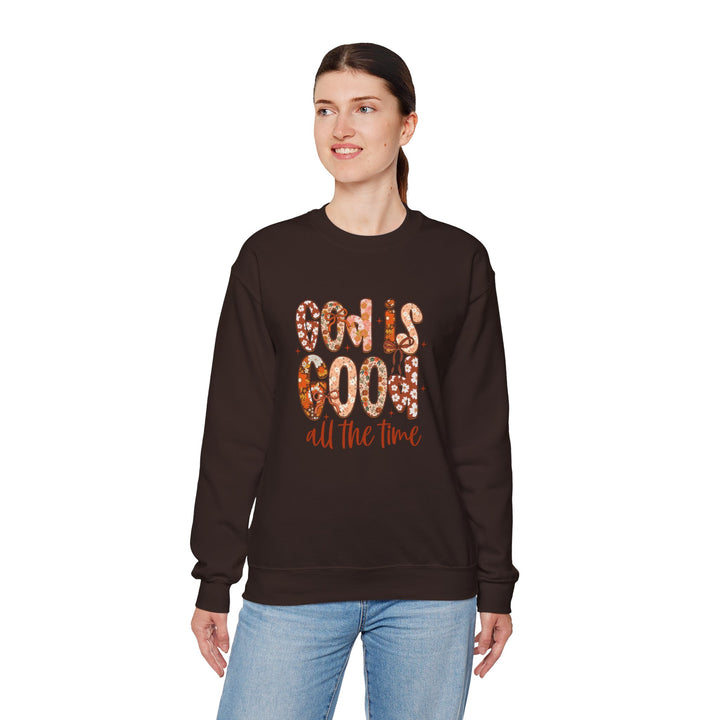 God Is Good Sweatshirt, Inspirational Crewneck, Cozy Fall Fashion, Unisex Apparel, Perfect Gift for Christians