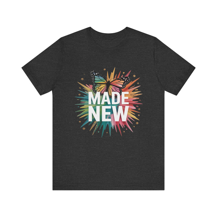 Made New – Christian Butterfly Transformation Shirt (2 Corinthians 5:17)