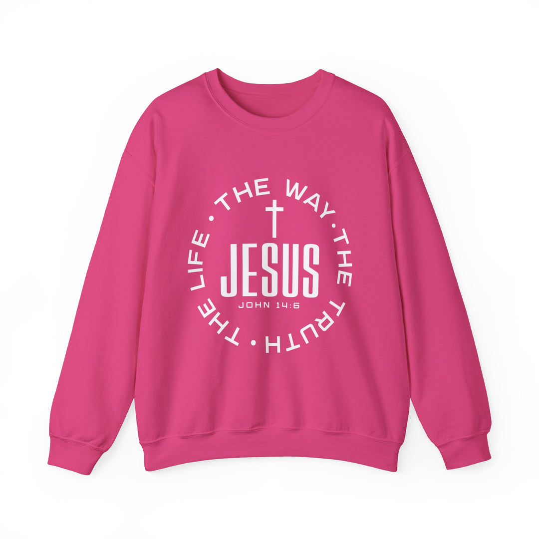 Jesus The Way, The Truth, and The Life Sweatshirt