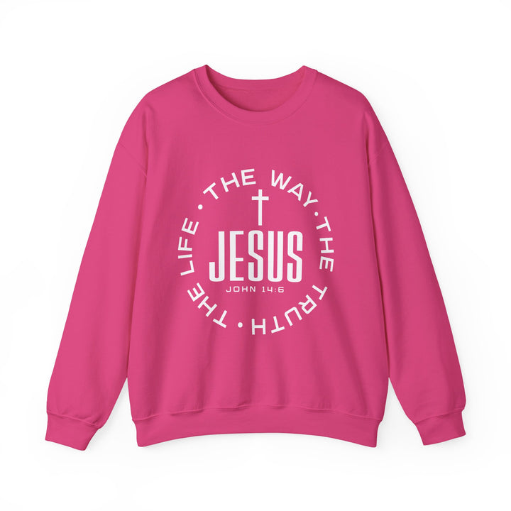Jesus The Way, The Truth, and The Life Sweatshirt