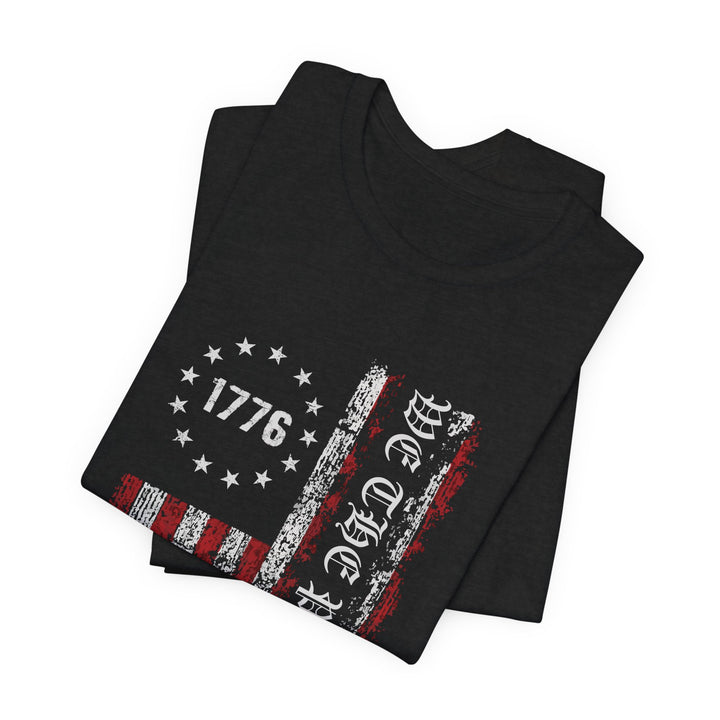 Patriotic Vintage Tee, 4th of July Shirt, Independence Day Gift, Unisex Graphic Tee, American Flag T-Shirt, Casual Wear