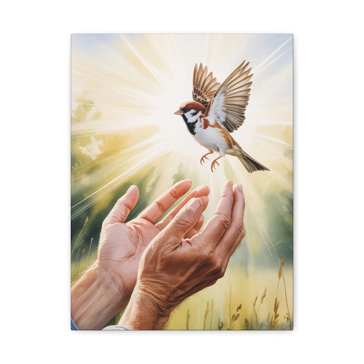 Cast Your Cares – 1 Peter 5:7 | Christian Wall Art for Peace and Encouragement
