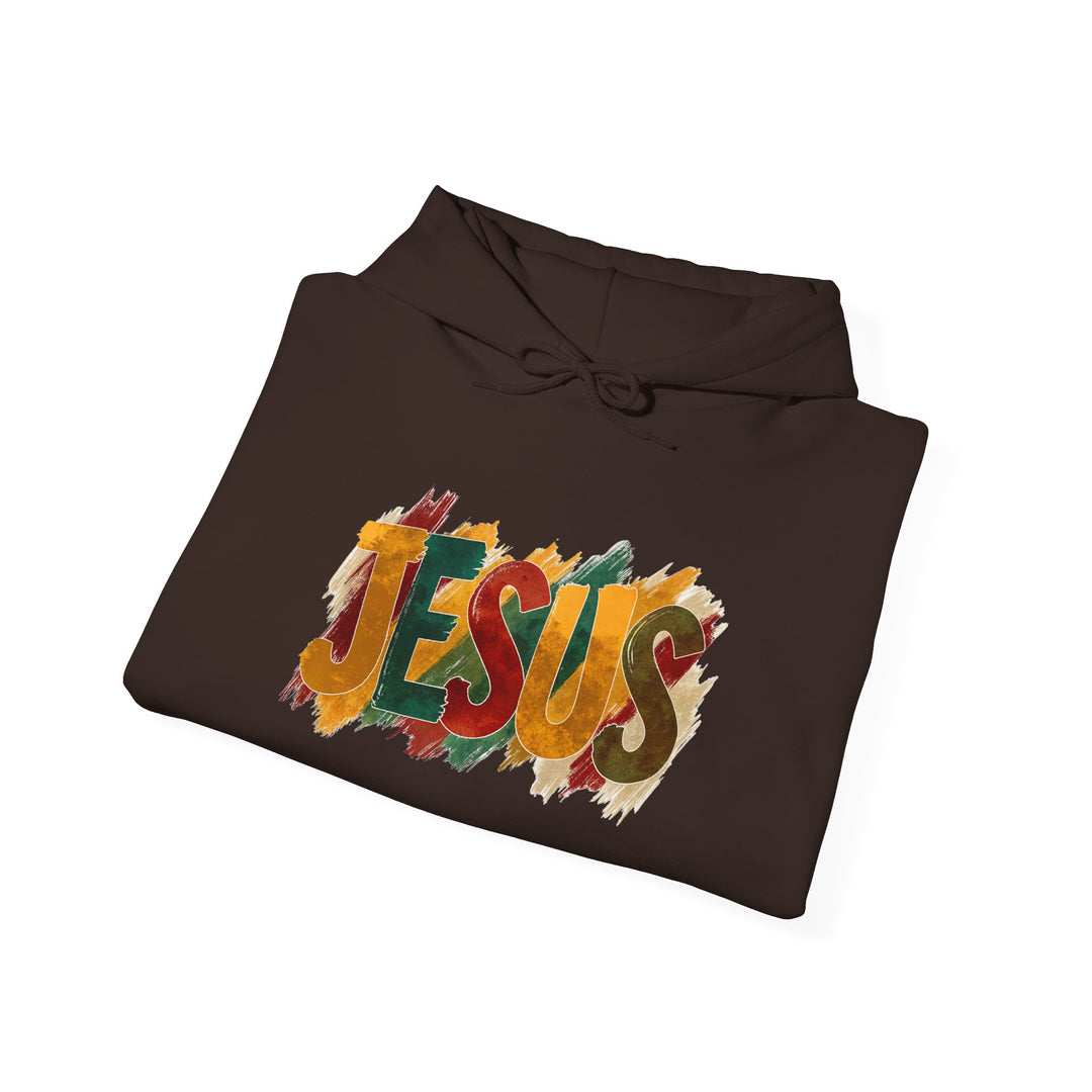 Fall Harvest Jesus Hoodie Sweatshirt - Rustic Autumn Faith Apparel