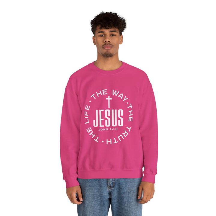 Jesus The Way, The Truth, and The Life Sweatshirt
