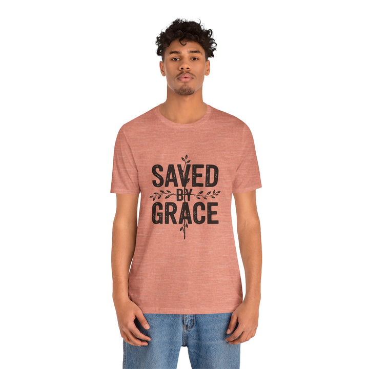 Saved by Grace – Vintage Christian Faith Shirt