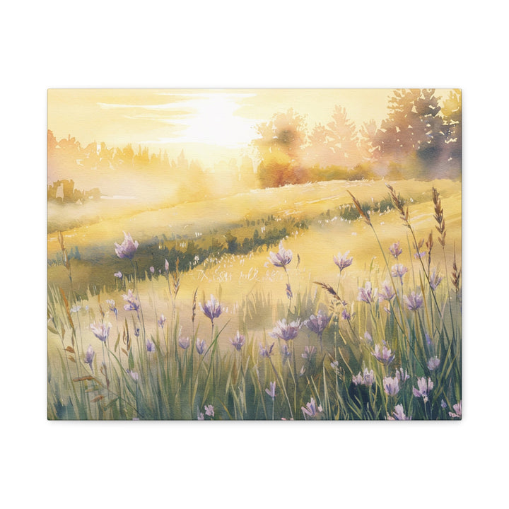 Steadfast Love – Christian Sunrise Canvas Wall Art | Lamentations 3:22 Inspired Print