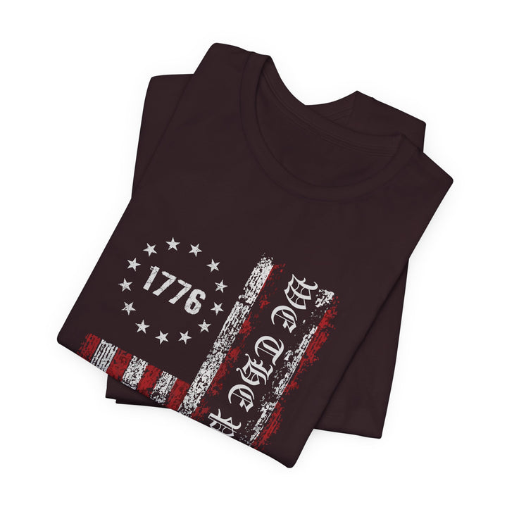 Patriotic Vintage Tee, 4th of July Shirt, Independence Day Gift, Unisex Graphic Tee, American Flag T-Shirt, Casual Wear
