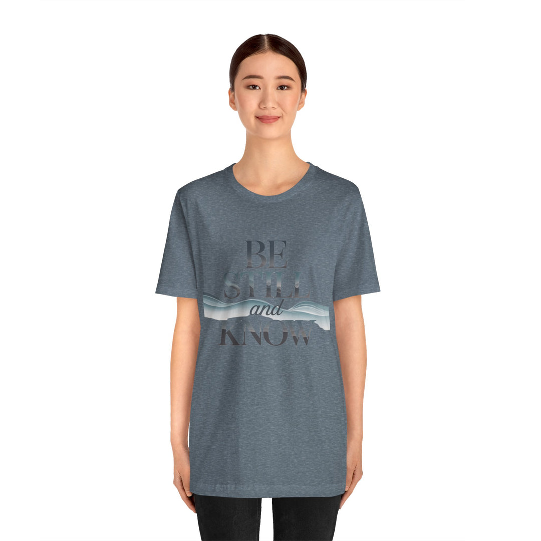 Be Still and Know - Faithful Waves Tee
