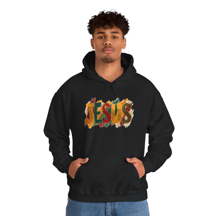 Fall Harvest Jesus Hoodie Sweatshirt - Rustic Autumn Faith Apparel