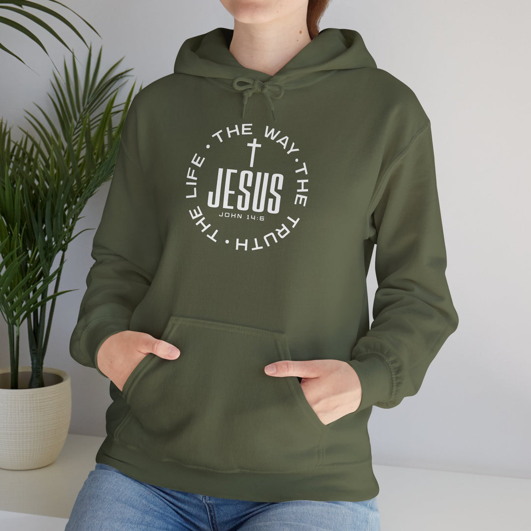 Jesus - The Way, The Truth, and The Life Hoodie