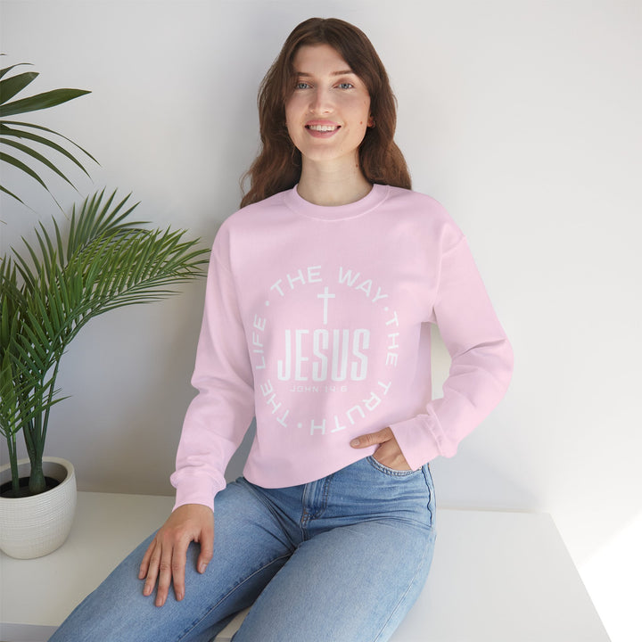 Jesus The Way, The Truth, and The Life Sweatshirt
