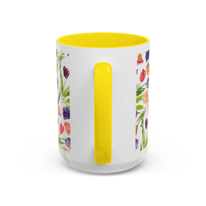 Be Joyful Always – Watercolor Tulip Scripture Mug