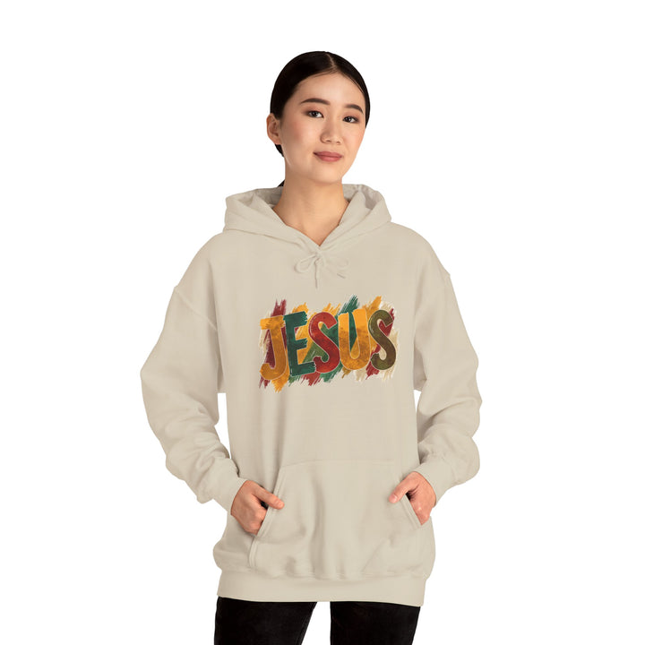 Fall Harvest Jesus Hoodie Sweatshirt - Rustic Autumn Faith Apparel