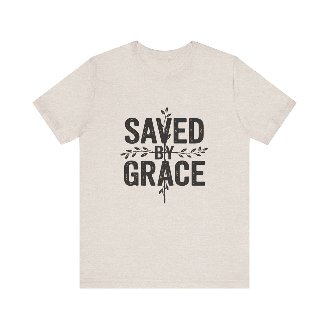Saved by Grace – Vintage Christian Faith Shirt
