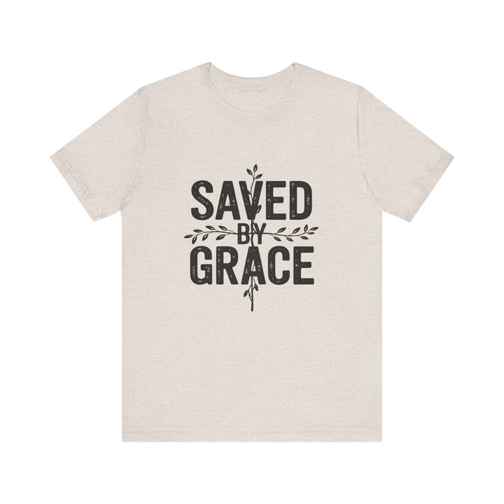 Saved by Grace – Vintage Christian Faith Shirt