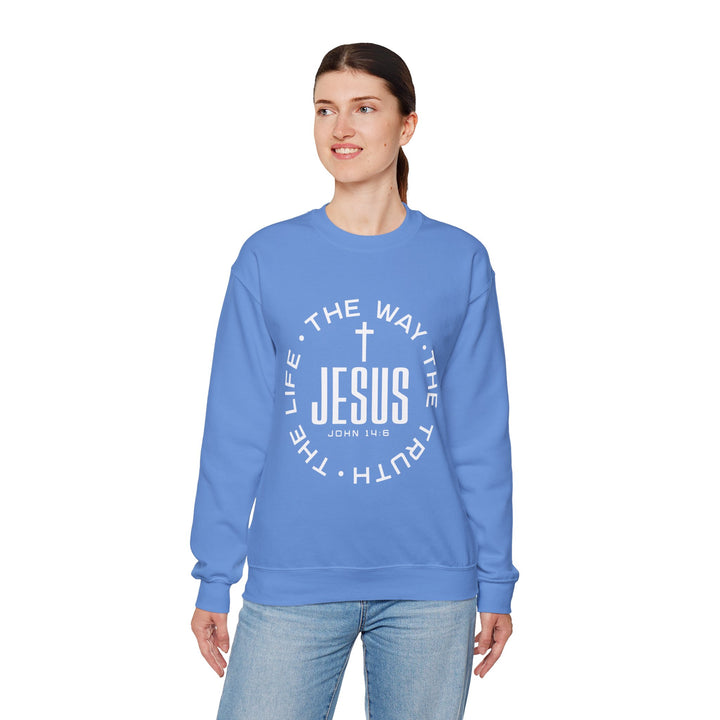 Jesus The Way, The Truth, and The Life Sweatshirt