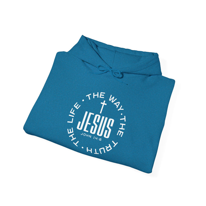 Jesus - The Way, The Truth, and The Life Hoodie