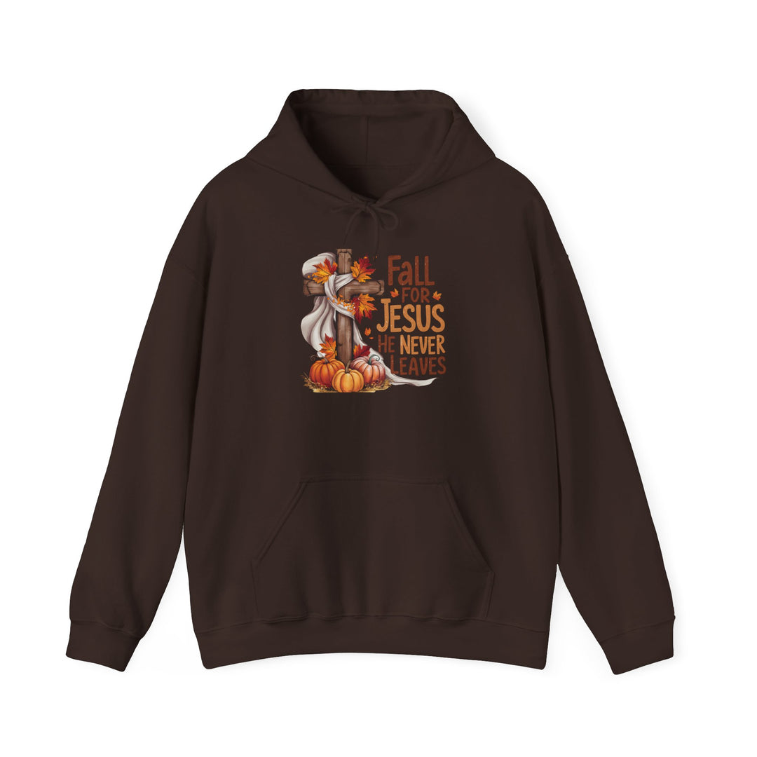 Christian Hoodie - Fall for Jesus Inspirational Unisex Sweatshirt