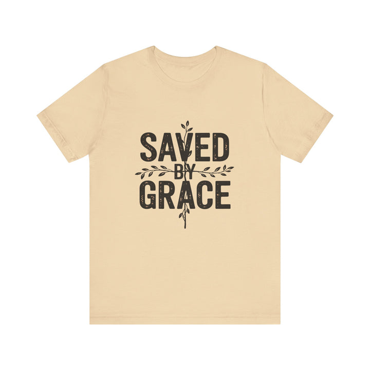 Saved by Grace – Vintage Christian Faith Shirt