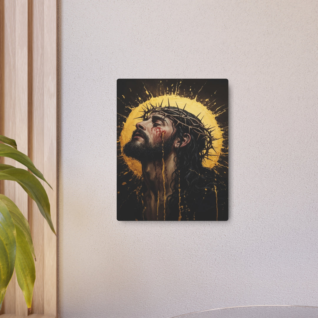 The Agony of Christ - Garden of Gethsemane Metal Wall Art